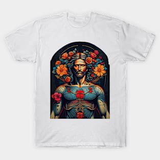 vitruvian man color T-Shirt